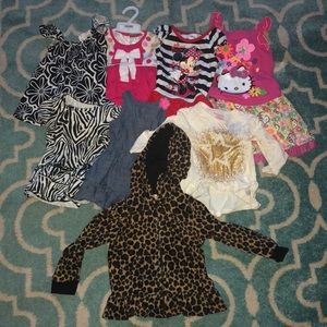 Toddler girl lot of clothes
